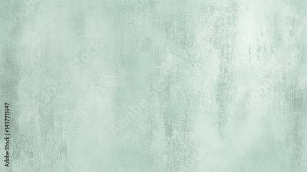 Obraz Pastel Green Gray Grainy Background with Light Khaki Smooth Noise Texture for Banner, Header, and Poster Design
