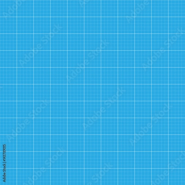 Fototapeta Graph grid paper