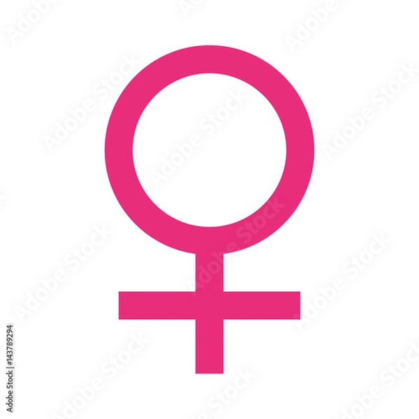Fototapeta Gender symbols vector