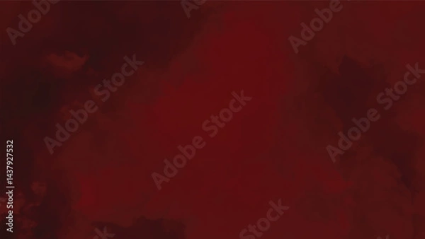 Fototapeta Dark Red Smoke Background with Abstract Texture
