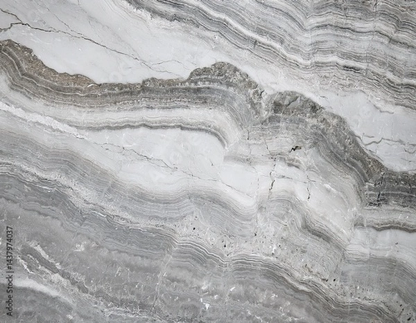 Obraz light silver travertine natural italian stone