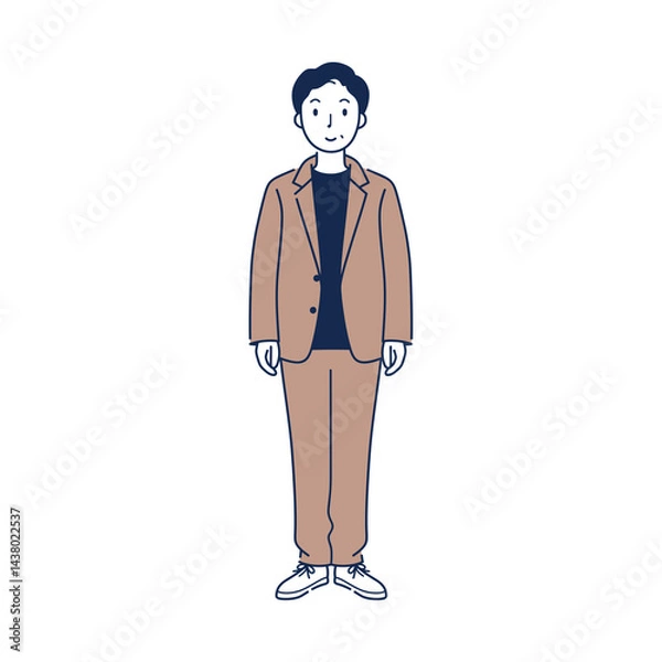 Obraz ミドル世代のビジネスマン