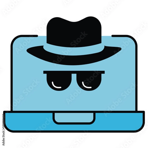 Obraz Spyware Icon Vector Design