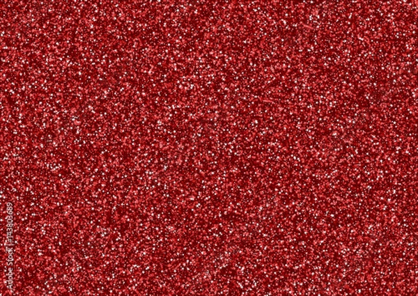 Fototapeta Red glitter texture background