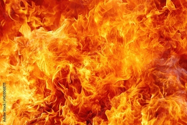 Obraz Intense, vibrant flames