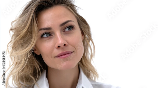 Fototapeta Corporate Portrait of a Smiling Woman – Confidence and Style Combined