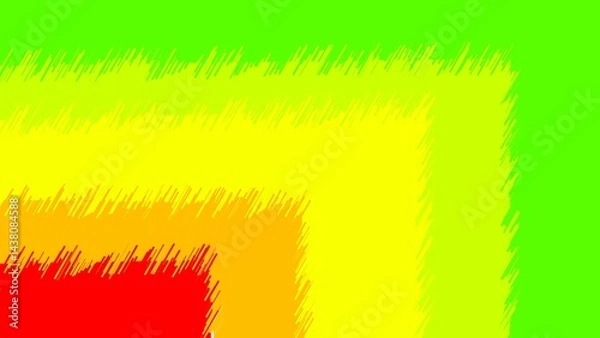 Fototapeta Vibrant gradient background with rough textured edges.