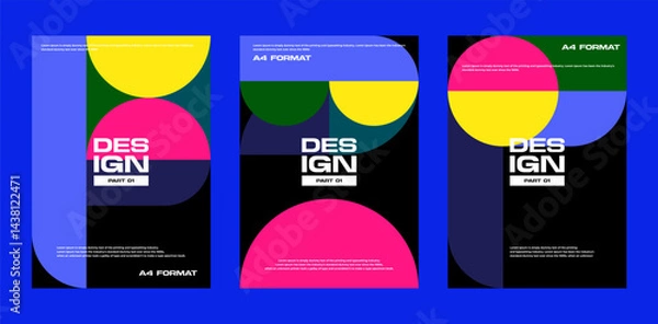 Obraz Minimalist Modern Design Poster Layout