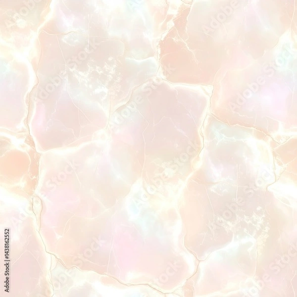 Fototapeta Glazed pottery texture smooth shiny surface pastel crackle seamless high resolution