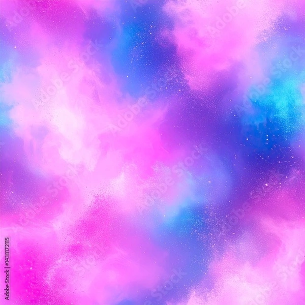 Fototapeta Neon dust fade texture pink blue purple glowing gradient seamless high resolution