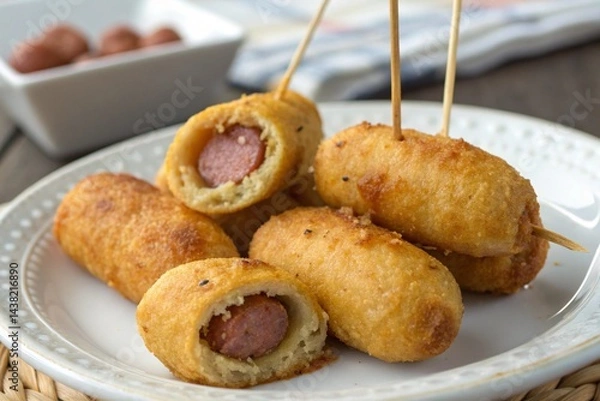Obraz Mini corn dogs