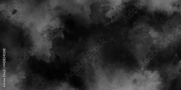 Fototapeta abstract watercolor painting on canvas texture background. Liquid smoke rising mist or smog brush effect grunge texture. Futuristic mysterious flowing digital Smoke from fireless candle on light wall.