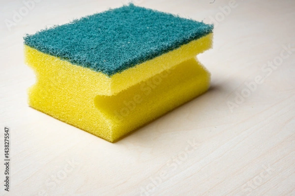 Fototapeta Isolate dish sponge
