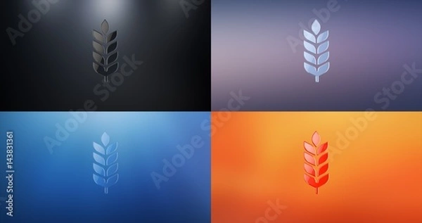 Obraz Wheat S 3d Icon