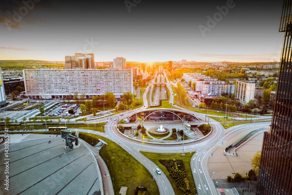 Obraz  Rynek Katowice
