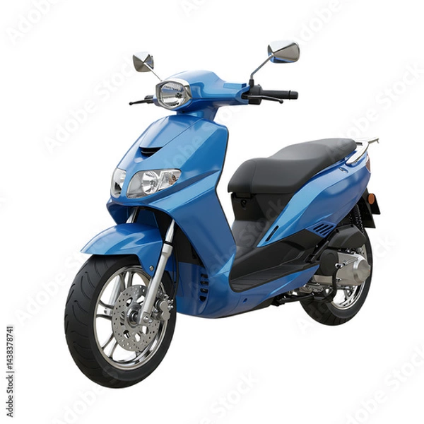 Obraz Blue Scooter