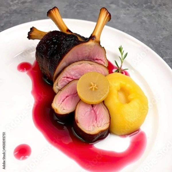 Obraz meat and vegetables