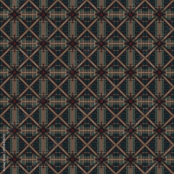 Fototapeta plaid pattern for textile design