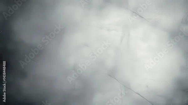 Obraz Light Gray Textured Background With Soft Patterns Creating a Serene Atmosphere for Design Projects or Presentations