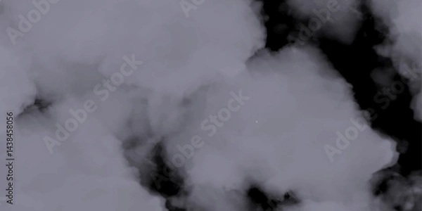 Fototapeta Abstract dark gray smoke cloud texture background. Light grey textured background high resolution image with copy space