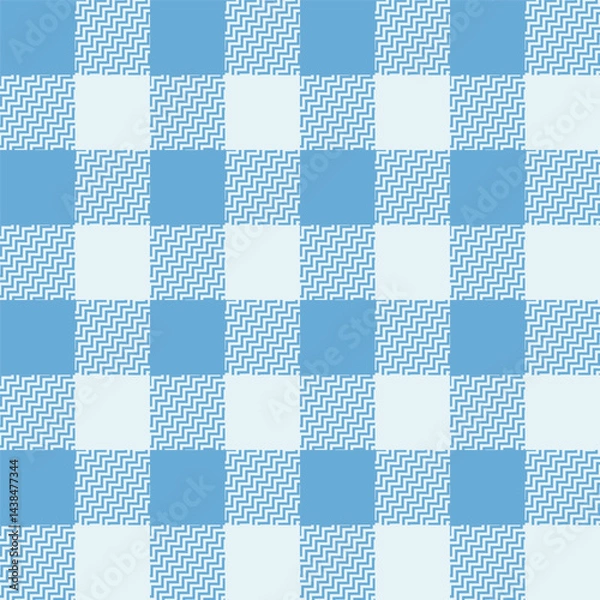 Fototapeta Summer Picnic checkered plaids. Seamless background for tablecloth, dress, skirt, napkin, or other. Vector illustration