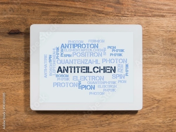 Fototapeta Antiteilchen