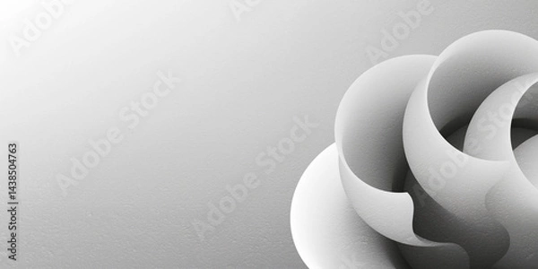 Obraz Abstract Waves 3D Background Design