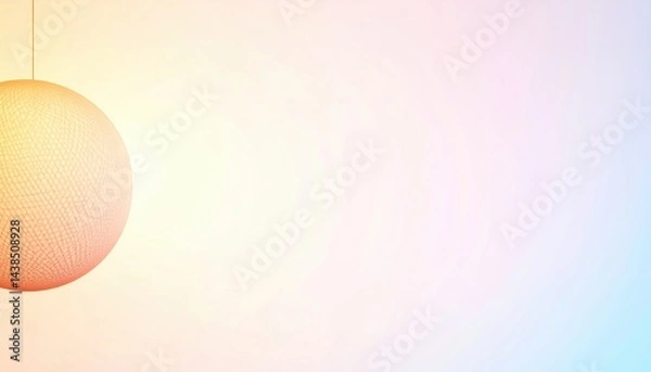 Obraz Abstract lighting design modern interior digital artwork bright environment minimalist viewpoint contemporary concept