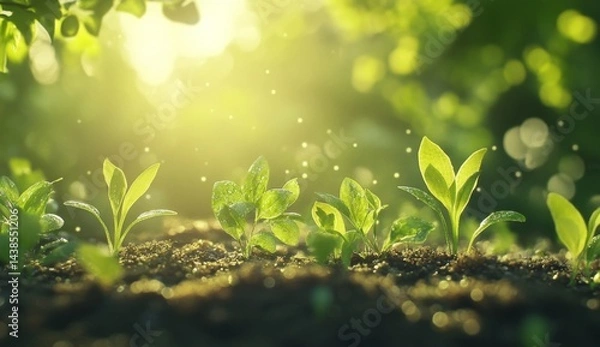Obraz New beginnings, nature's rebirth