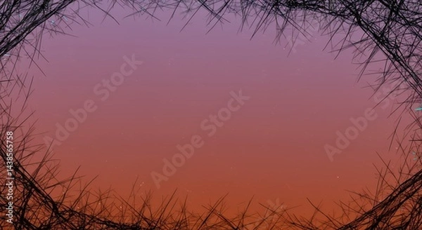 Obraz Abstract Frame with Gradient Background