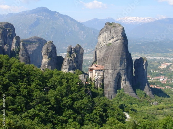 Fototapeta monastère roussanou