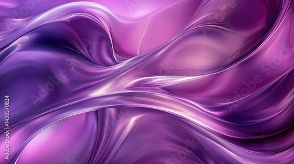 Obraz Purple background with rich hues and dreamy textures for creative designs, luxurious themes, and abstract visual