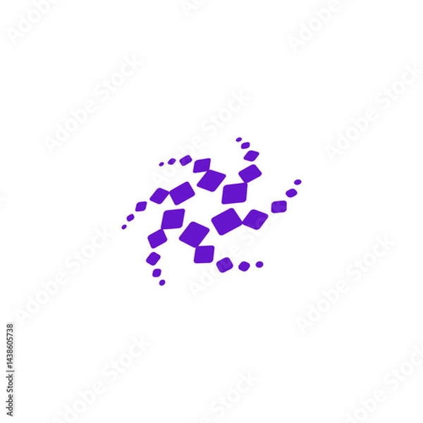 Fototapeta ellipse abstract orbit logo, galaxy black hole