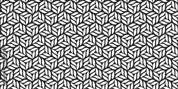 Obraz Vector seamless pattern. Modern stylish abstract texture. Repeating geometric tiles from striped elements