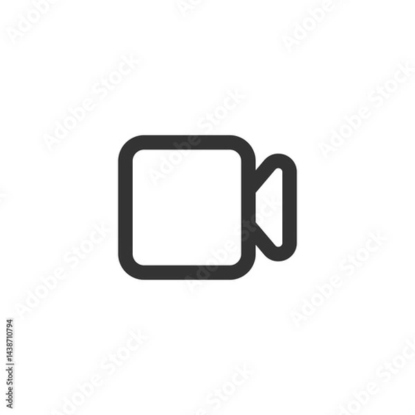 Obraz Camera icon. Recorder symbol modern, simple, vector, icon for website design, mobile app, ui. Vector Illustration