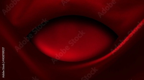 Fototapeta Deep Ruby Solid Color Background Minimalist Abstract Texture Invitation Cards High Resolution