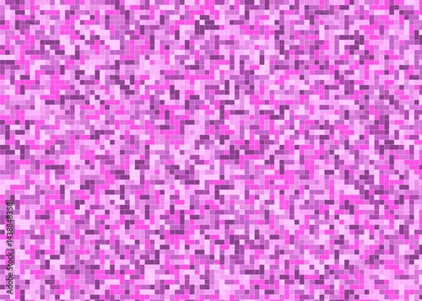 Fototapeta 背景 タイル 小さな四角形模様 同系色