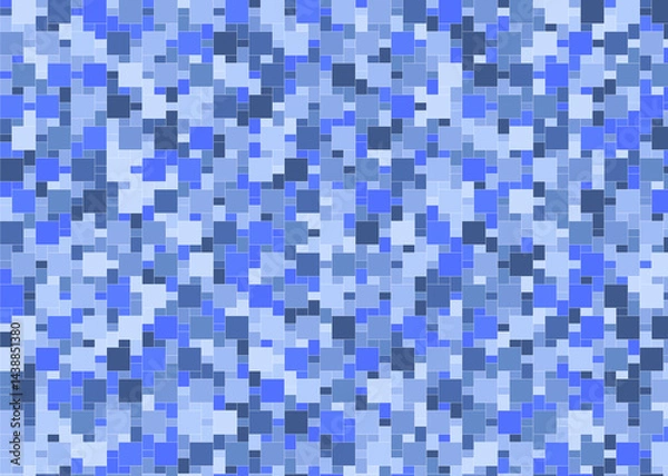 Fototapeta 背景 タイル 小さな四角形模様 同系色