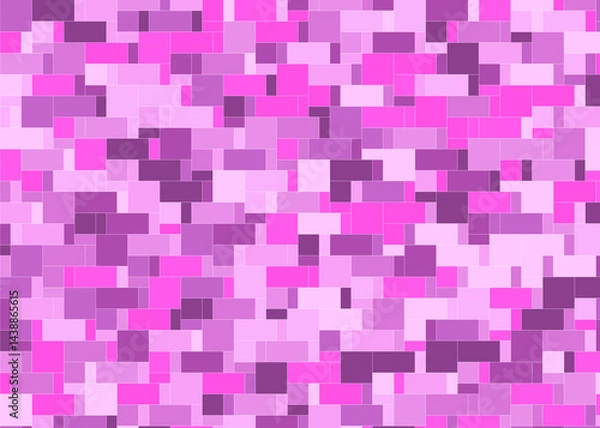 Fototapeta 背景 タイル 四角形模様 同系色