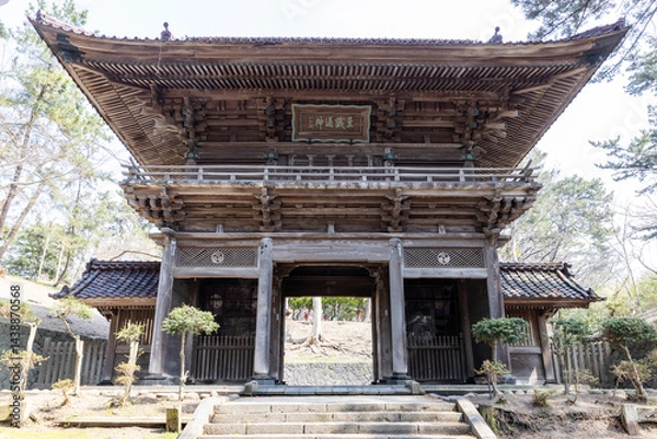 Obraz 日枝神社の随神門