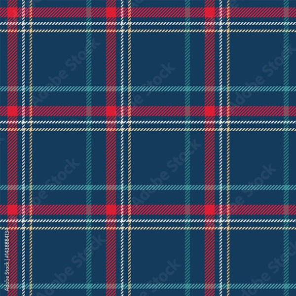 Obraz Seamless Tartan Pattern 29 April 2025