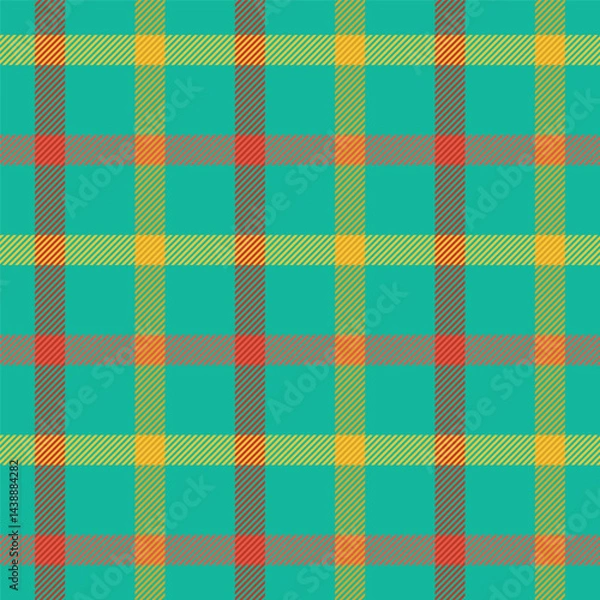 Obraz Seamless Tartan Pattern 28 April 2025