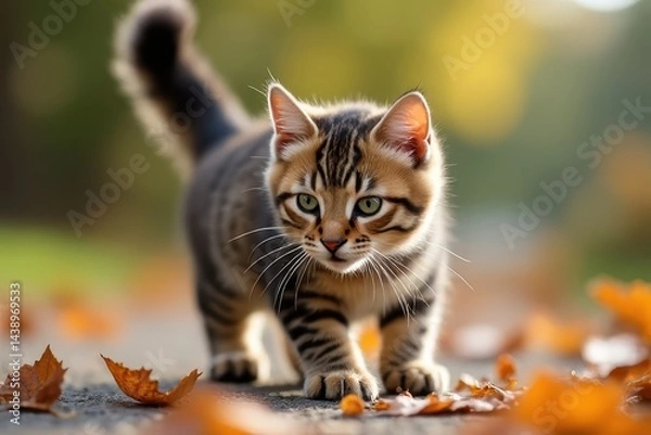 Fototapeta Fascinating Cat