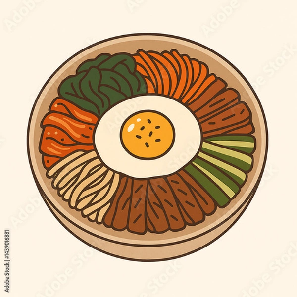 Fototapeta 비빔밥