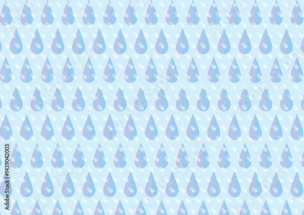 Obraz 可愛い滴の背景素材