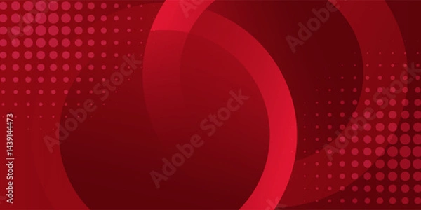 Fototapeta Abstract red background. Modern and Creative Trend design in. modern