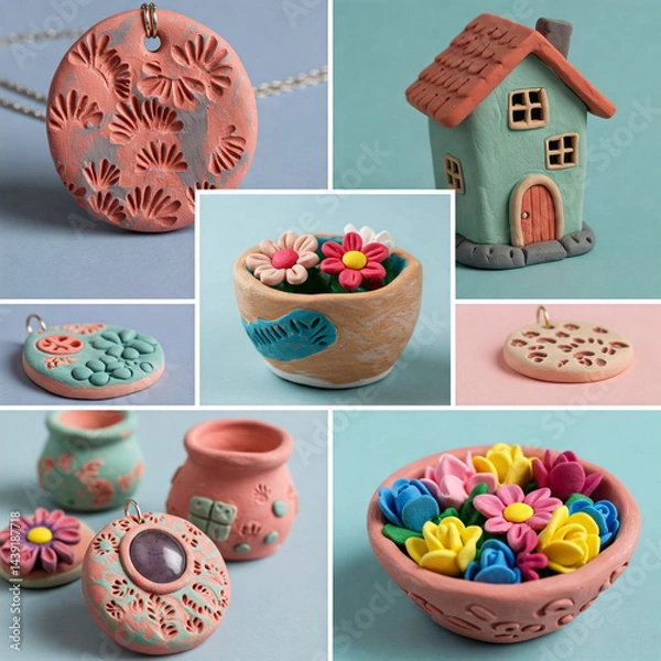 Obraz air dry clay ideas