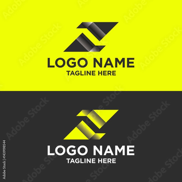 Fototapeta logo technology moderen simple beleghant