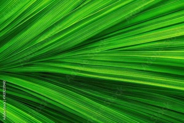 Fototapeta Emerald Green Radiance An Abstract Symphony of Verdant Strokes and Dynamic Light
