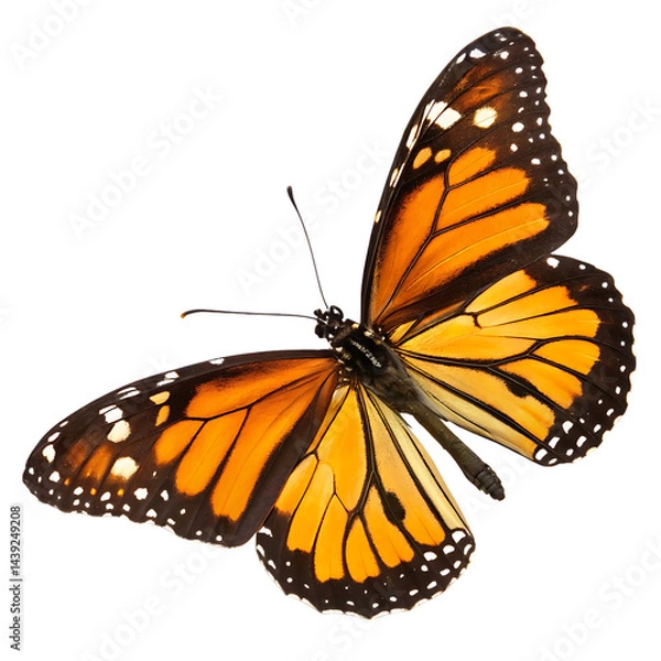 Obraz butterfly isolated on white background